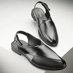 Mactree Men PU Shoe-Style Sandals-image-10