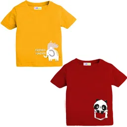 Toddylon Kids 2 Printed Applique T-shirt-13