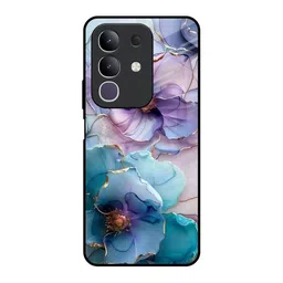 QRIOH Floral Printed Vivo T4x 5G Back Case Mobile Accessories-picture-15