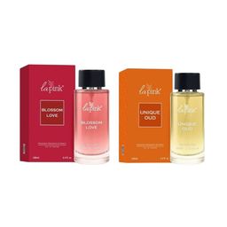 La Pink Set Of 2 Unique Oud Blossom Love Long Lasting Eau De Parfum - 100 ml Each-79