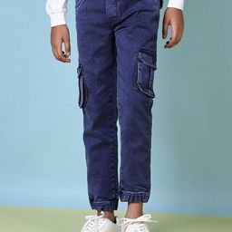 V-Mart Boys Light Fade Stretchable Joggers Jeans-image-15