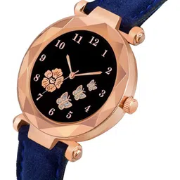 CERO Unisex Pack Of 2 Dial & Leather Straps Multi Function Watch Com2-FBF223-Pink-Blue image 5