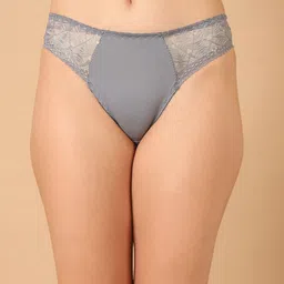 PrettyCat Mid Rise Bikini Briefs PC-PA-7018A-GRY-S-picture-50
