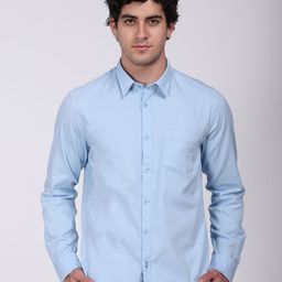 Indian Terrain Men Classic Slim Fit Opaque Casual Shirt-picture-31