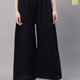 Valles365 by S.C. Women 2 Flared Palazzos-image-90