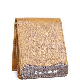 classic world Men Two Fold Wallet image 3