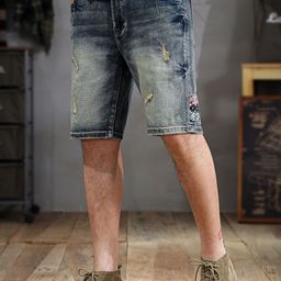 KPOP Men Mid -Rise Shorts-image-98