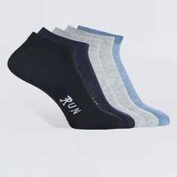 Camey Men Pack Of 5 Assorted Cotton Ankle-Length Socks-51