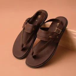 Manyavar Men Self Design Ethnic Sandals-picture-25