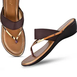 Dollphin Leather Wedge heels-image-89