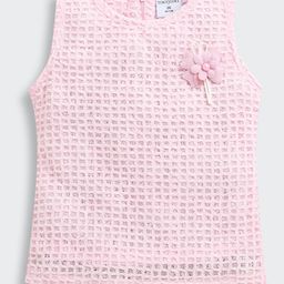 Tiny Girl Round Neck Ribbed Sleeveless Top-picture-26