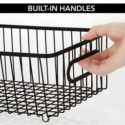 Go Hooked Black Set of 1 Regular Multi-Utility Organisers image 5