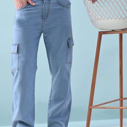 Moda Rapido Men Classic Mildly Distressed Jeans-picture-12