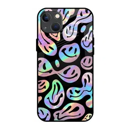 QRIOH Quirky Printed iPhone 13 Back Case Mobile Accessories-42