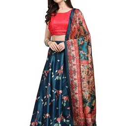 Kaizen TEXO FAB Digital Printed Semi-Stitched Lehenga & Unstitched Blouse With Dupatta-picture-23