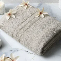 Monte Carlo Grey Cotton 340 GSM Bath Towel-image-37