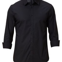 Being Human Men Classic Slim Fit Spread Collar Solid Cotton Casual Shirt-image-83