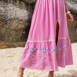 JC Mode Women Printed A-Line Midi Skirt-picture-6