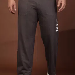 plusS Men Mid Rise Track Pants-image-29