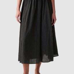 GAP Pull-On Crinkle Midi Skirt-40