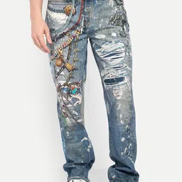 COSMIC Men Relaxed Fit Mid-Rise Jeans-picture-23