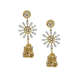 MEMOIR Classic Jhumkas Earrings-30