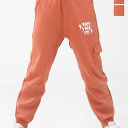 SuperBottoms Girls Pack Of 3 Printed Mid -Rise Joggers-image-96