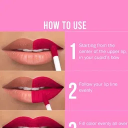 FOPE Pout Perfect Set Of 4 Long Lasting Matte Liquid Lipstick - 4ml Each-01-06-07-08 image 4