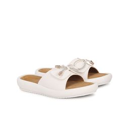 Ishransh Women Textured Open Toe Flats-13