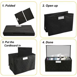 Aura Unisex Set of 6 Regular Drawer Organiser image 5