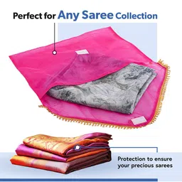 Kuber Industries Pink Set of 4 Regular Multi-Utility Organisers image 3