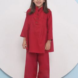 Aj DEZInES Pure Cotton Tunic With Trousers-image-26