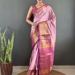 DIVASTRI Woven Design Zari Saree-picture-50