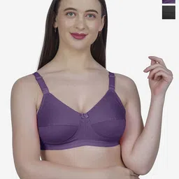 SHYAM SONS FLAIR Women Pack 2 Full Coverage Minimizer Bra-image-71