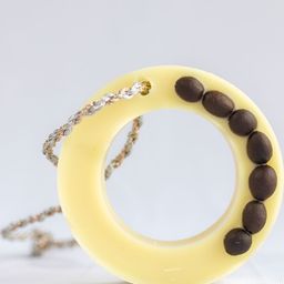 LIGHT JEWELS Off White 1 pieces Tea Light Candle-13