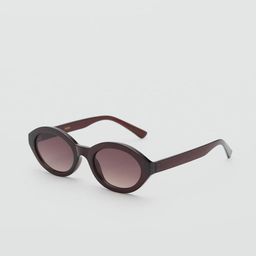 MANGO Women Oval Sunglasses with UV Protected Lens-32