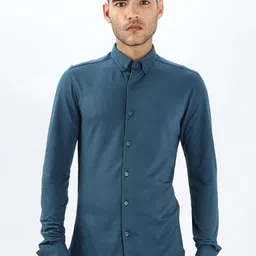 BLUE TYGA Men Comfort Opaque Casual Shirt-image-27