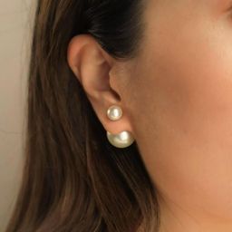 Eyes Blings Off White Earrings-image-22