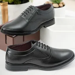 TRM Men Synthetic Leather Formal Derbys-picture-7