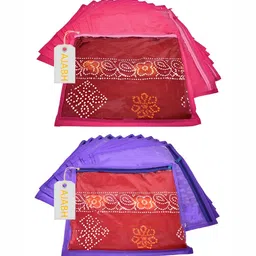 Ajabh Purple Set of 6 Regular Multi-Utility Organisers-30