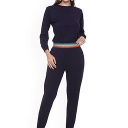 BeriBlu Round Neck Top With Trouser-image-99