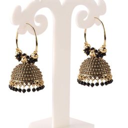 Keviv Gold Plated Contemporary Jhumkas-image-34