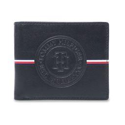 Tommy Hilfiger Men Textured Leather Two Fold Wallet-image-70