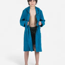 Nabaiji By Decathlon Boys Hooded Bath Robe-image-39