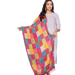 Moda Rapido Selection Of 2 Bandhani Printed Dupattas image 4