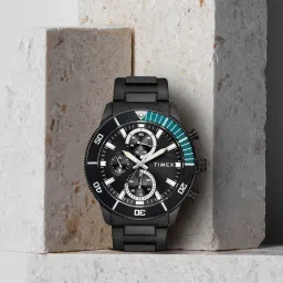 Multifunction Black Dial Analog Watch - For Men TWEG272SMU05-9