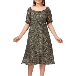 Sangria Girls Georgette Dresses-image-24