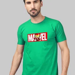 Greylongg Men Typography Applique T-shirt-picture-31