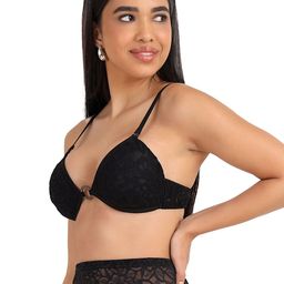 SELFCARE Abstract Bra Half Coverage Lightly Padded image 2