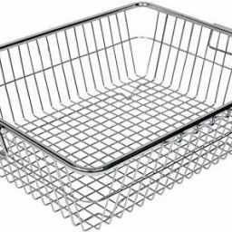 Dish Drainer Kitchen Rack Stainless Steel Dish Drainer Basket for Kitchen/Dish Drying Rack/Vessel Drainer/ Bartan Basket Steel-image-9